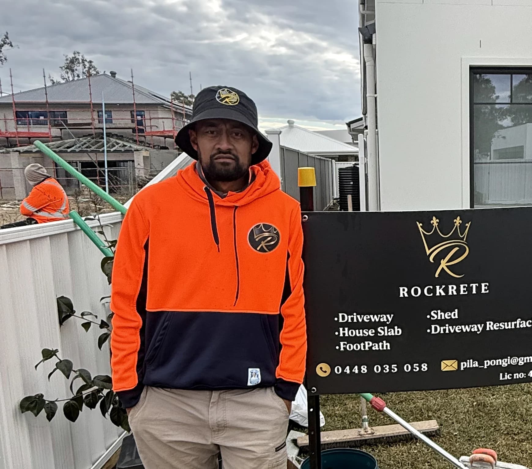 Viliami, owner of Rockrete